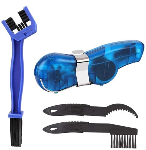Bike Chain Cleaning Tool and Brush, Chain Scrubber Cleaner Kit for Bicycle
