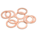 MECCANIXITY 9Pcs Flat Washer, M14 Copper Washers Copper Sealing Ring Crush Washer Kit Assortment, 14mm ID, 20mm OD, 1.5mm Thick for Bolts Screws Machinery Repair - size: 14mmx20mmx1.5mm