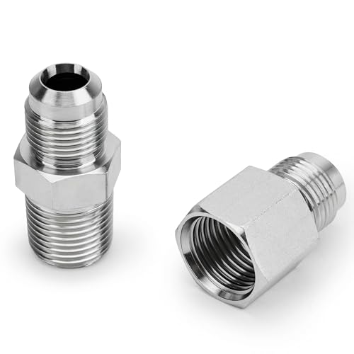 Stanbroil 1/2" OD x 3/8" ID 24" Non-Whistle Flexible Gas Line Connector Kit - size: 24"