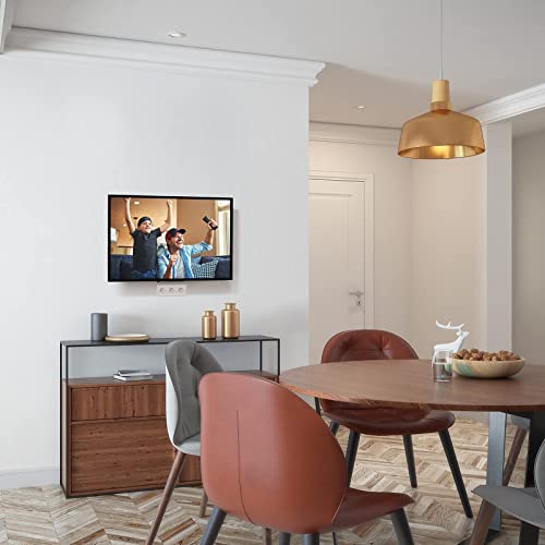 Mounting Dream TV Mount for Most 10-26 inch TVs and Monitors, Monitor Wall Mount with Swivel Tilt Rotation, TV Bracket up to VESA 100x100mm and 33LBS. - size: 10"-26" TV