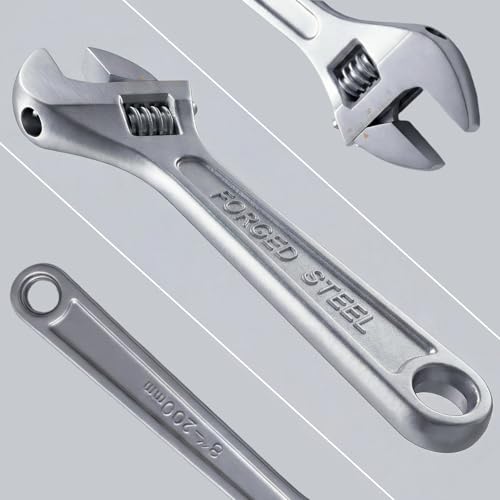 8-Inch Adjustable Wrench