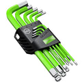 9-Piece Metric Hex Key Allen Wrench Set 1.5 to 10 mm - size: 9PCS Green Allen Wrench Set