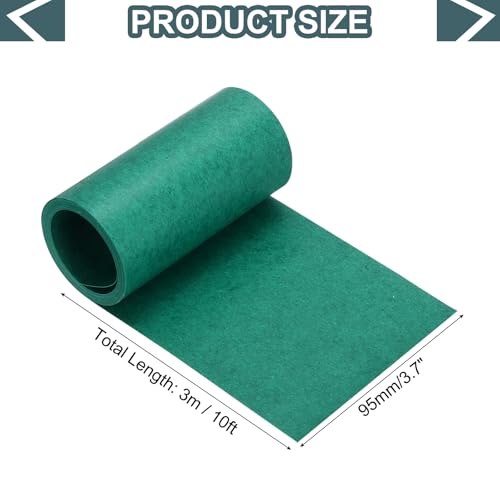 MECCANIXITY Electrical Insulating Fish Paper 95mm, 10ft Green - size: 95mm