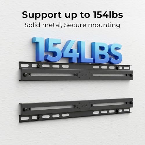 TV Wall Mount Extension Bracket for TV Wall Plate, Fits 16–24 Inch Wood Studs, Supports up to 154 lbs, Stud Spacing Adapter, TV Mount Extender wr Hardware Included