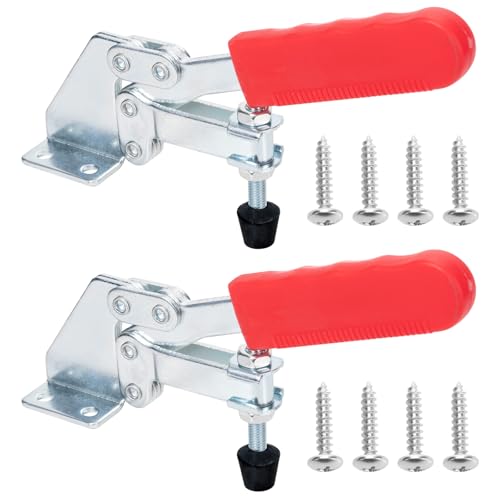 202F Horizontal Toggle Clamp, 2-Pack, 500 lb Holding Capacity - style: 202F,2PK
