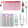 ATROPOS 19 Pcs Sewing Machine Cleaning Kit, Repair Tools with Storage Bag for Sewing Machine Maintenance