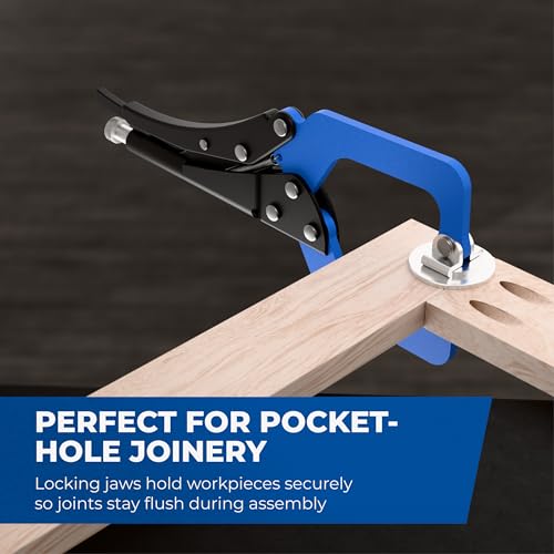 Kreg Wood Project Clamp, Woodworking Clamp, 3" Reach, 2-3/4" Clamp Capacity - size: 3 inch