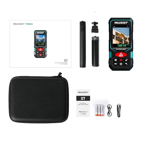 MILESEEY 330Ft Outdoor Laser Measure with Camera Viewfinder