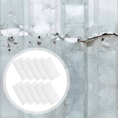 10 Pcs Bathtub Hole Patch Siding Wall Repair Kit, White - color: White