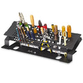 Screwdriver Storage Rack for Desktop,Screwdriver Organizer Holder,RC Tools Kit Organizers,Carbon Steel Tool Holder, Desktop Hand Tool Stand,Tool holder, Black