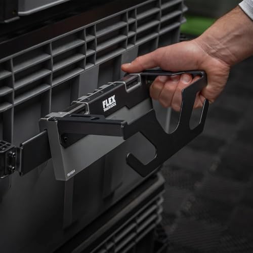 FLEX TRACK-LOCK Wall Mount Storage System Angle Grinder & Polisher Holder - FS1524 - style: Angle Grinder & Polisher Holder