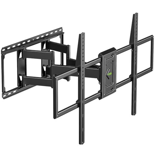 USX MOUNT Heavy Duty Full Motion TV Wall Mount for 60-120 Inch TVs, Holds 220lbs, 28" Extension Wall Bracket, Preassembled TV Mount for 65" 75" 85" 90" 98" 100", Max VESA 900x600mm, Fits 12-24" Studs - size: 60-120 inch