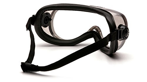 Pyramex Safety Anti-Fog Top Shelf Chemical Splash Goggle With Foam Padding