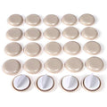 24PCS Self-Stick Furniture Sliders,1Inch Furniture Chair Sliders for Carpet - size: 1 Inch Round