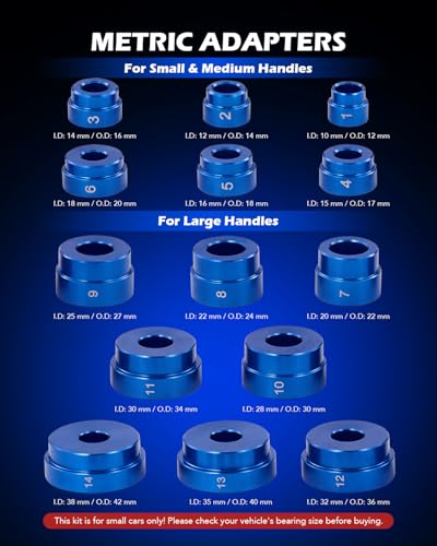 Orion Motor Tech OMT 33pc Bearing Press Kit for Small Vehicles - style: Small