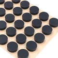 Furniture Silicone Rubber Pads 3/8" (10mm) Diameter Round 3M Self Adhesive Protects Kitchen Cabinets, Drawers, Desks and Furniture Against Bumps and Scratches 100 Pack - Black - color: Black Silicone 100 Pack