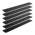 6packs Straight Steel I Shape Flat Plate,Heavy Duty Mending Plate 14.7"x2" for Wood DIY Projects - Large Connector Brace,Post to Beam Connectors Repair Bracket,Joining Brackets