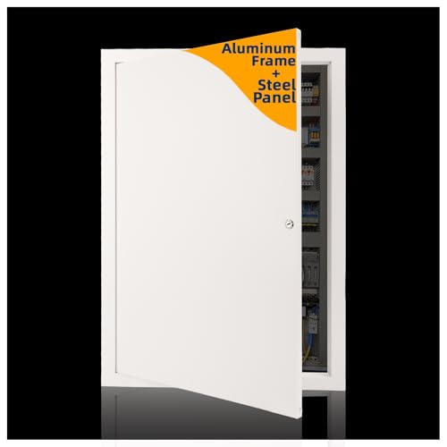 16x24 Access Panel for Drywall,Metal Drywall Access Panel for Plumbing | Wall Access Panel for 16x24 Hole,Access Door for Attic Basement Bath,Thicken 1mm Steel&Aluminum Frame,Outer Size 17.5x25.5" - size: 16"Wx24"H