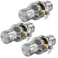 Keyless Digital Electronic Entry Security Safety Door Lock Locker (Satin Nickel 3 Pack) - size: Satin Nickel 3 Pack