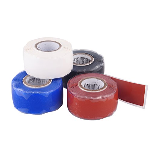 Walfront Self Fusing Silicone Tape Waterproof for Plumbing Hose Repair Electrical Insulation and Pipe Sealing