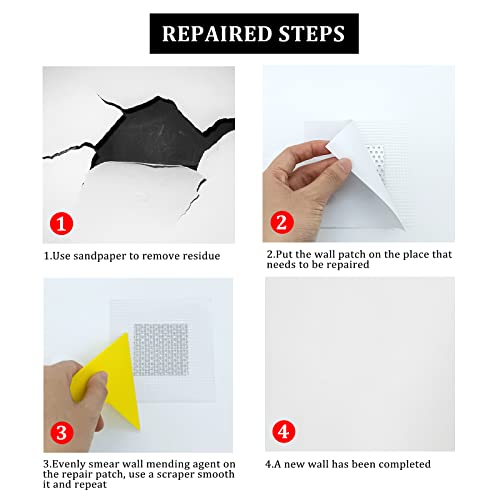 13 Pack 2 Inch Drywall Patch Repair Kit