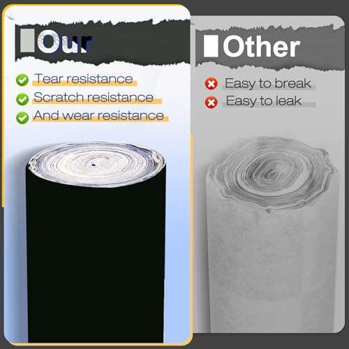 40"x100ft Black Floor Protection Film Anti Slip Paint Proof Reusable Cover - color: Black, size: 40"x100ft(1x31m)
