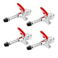 Toggle Clamp KangTeer 4pcs Capacity 45Kg/99Lbs 16mm Plunger Stroke Antislip Push Pull Toggle Clamp 301AM 4 Piece - style: 301AM, 4PK