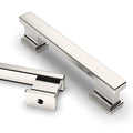 Asidrama 10 Pack 3.75 Inch(96mm) Brushed Satin Nickel Kitchen Cabinet Handles, Cabinet Pulls Kitchen Cabinet Hardware for Cupboard Drawer Pulls - color: Brushed Satin Nickel, size: 3.75" Hole Center, style: 10 Pack
