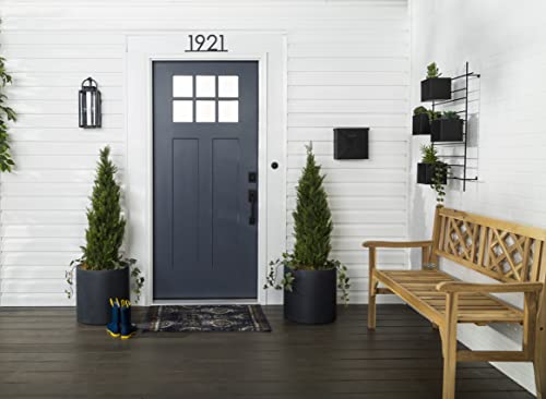 Rust-Oleum Stops Rust Door & Trim Paint, Satin Nantucket Navy - color: Satin Nantucket Navy