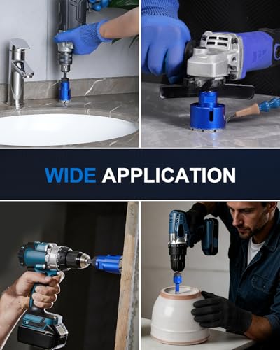 2" Diamond Hole Saw, Wet/Dry Diamond Core Bit for Tile Granite - size: 2"(51mm)