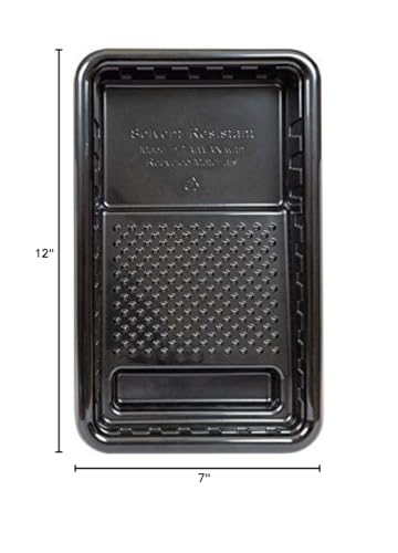 Arroworthy Plastic 7 in. 4 in. Disposable Paint Tray Liner