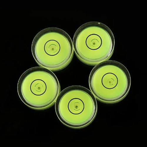 10PCS Precision Round Bubble Level Mini Spirit Level DIY Measuring Tool Kit (10x6mm) - size: 10x6mm