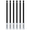 Geinxurn 6Pc 6Inches Screwdriver Bit Holders, Cr-V Extension Socket Drill Bit Magnetic Holder Hex Shank Quick-Change Drill Bit Guide - size: 6"