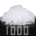 DGSL Tile Spacers 1000 Pcs Tile Clips, Tile Leveling System Clips 1/8 Inch - size: 1/8 Inch*1000 Piece
