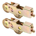 Sliding Door Rollers Replacement Sliding Patio Door 1-1/4 Inch Tandem Roller Assembly, 5/16 Inch Steel Ball Wheel Bearing for Sliding Glass Door Screen Door Gate, 2 Pack