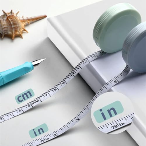 3 Pack Soft Sewing Tape Measure for Body Measuring, 79 Inchs