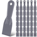36 Pcs Plastic Putty Knife 2" Flexible Putty Knife Scraper, Grey - color: Grey