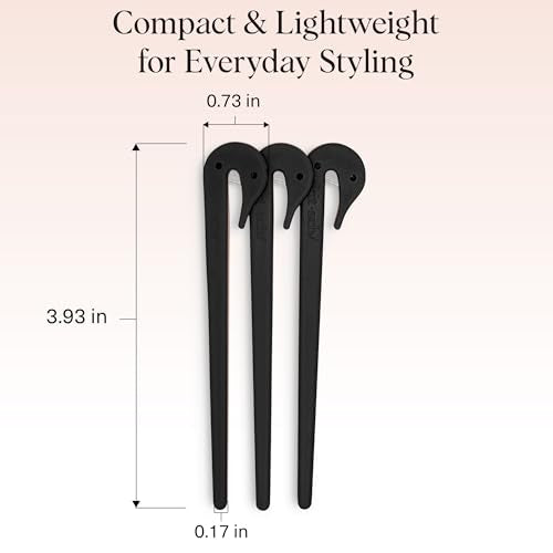Kitsch Elastic Hair Tie Cutter Tool - Black, 3pc Set - color: Black