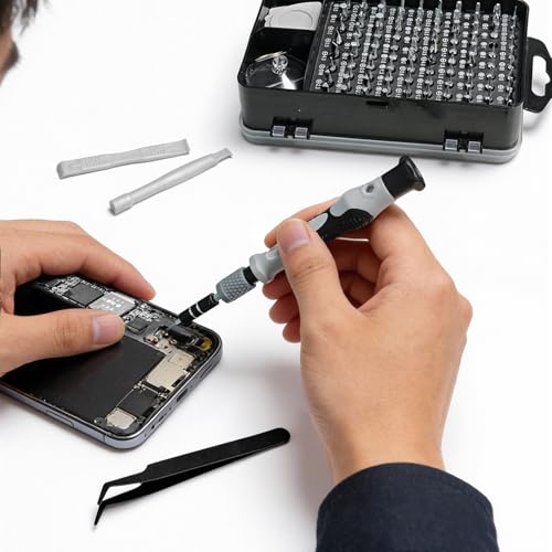 Precision Screwdriver Set, 115-in-1 Electronics Repair Tool Kit for Computer, Laptop, Phone, Watch, Game Console, Electronic,PC Repair Tool Kit