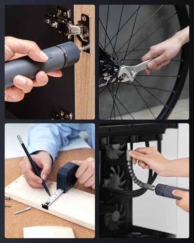 HOTO 40-Piece Tool Kit for Dorm, Household Essentials Tool Set