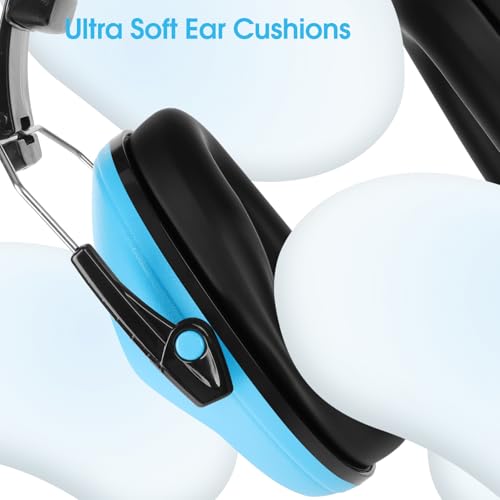 Floriogra Noise Cancelling Headphones for Kids/Toddler 28dB SNR Ear Muffs - color: Blue
