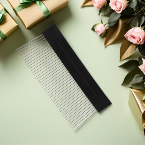 SEWACC Stainless Steel Scarifier - Texture Graining Comb Tool - DIY Wall Paint Scraper for Textured Patterns Plaster Art and Home Decoration Easy to Use
