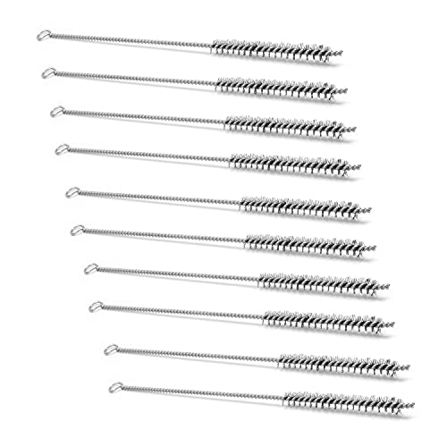 Utoolmart Steel Wire Cleaning Brush, Spiral Power Tube Cleaning Tool, Bottle Brush, 0.5-inch Diameter 12-inch Length, 10pcs - color: 10pcs, size: 1.2cm