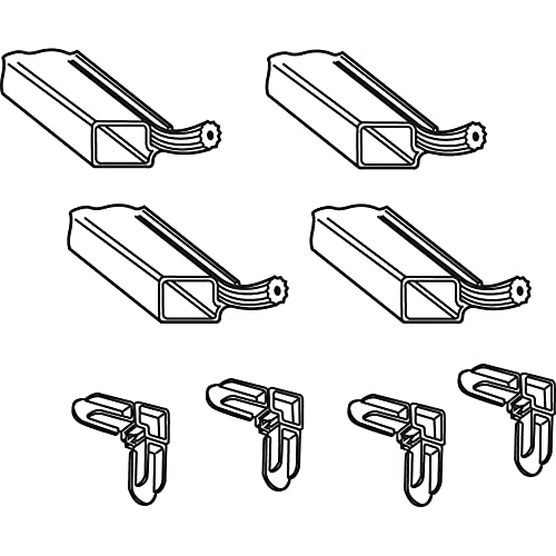 Prime-Line MP8240 Screen Frame Kit, 7/16 In. x 3/4 In. x 36 In. x 36 In., Aluminum, Bronze (Single Pack)