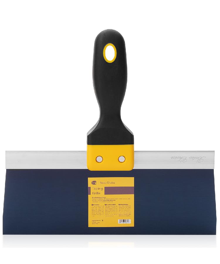 Bates- Taping Knife, 10 Inch, Blue Steel Drywall Taping Knife - size: 10 Inch