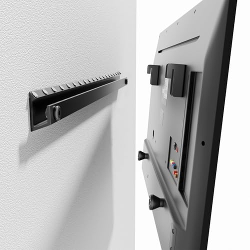 No Drill TV Wall Mount for 22 to 55 inch TVs, Drywall Smart TV Bracket - size: 22" to 55"
