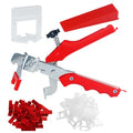 Tile Leveling System Kit with Tile Plier, 300 Piece Spacers Clips and 100PCS Reusable Wedges 1/8 Inch Tile Leveling Kit for Floor Wall Ceramic Stone Installation