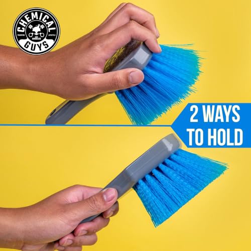 Chemical Guys, Big Blue Stiffy Heavy Duty Tire & Upholstery Cleaning Brush