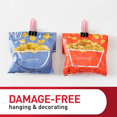 Command Medium Designer Hooks, 9 Hooks, 12 Strips - color: Blossom
