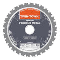 TWIN-TOWN 5-3/8 Inch 30 Teeth Dry Cut Steel and Ferrous Metal Cermet Saw Blade with 20mm Arbor - size: 5-3/8" 30T medium steel